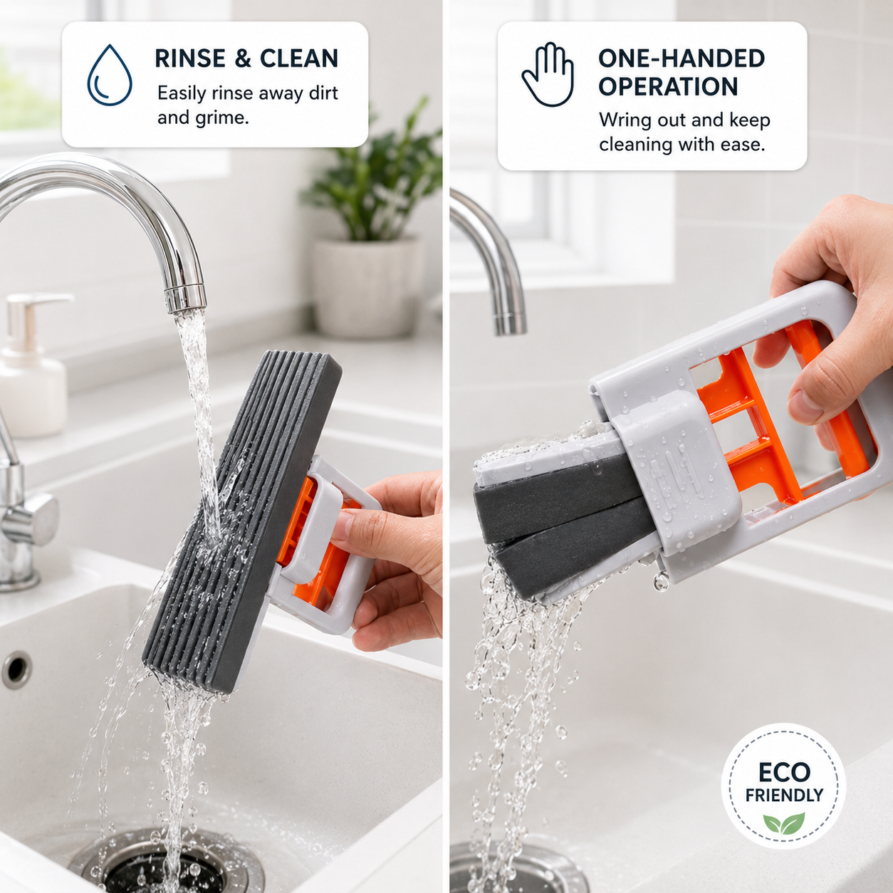 Lineva CleanFold™ - Foldable Mini Cleaning Mop