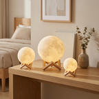 Lineva DreamMoon™ - 3D Galaxy Moon Lamp