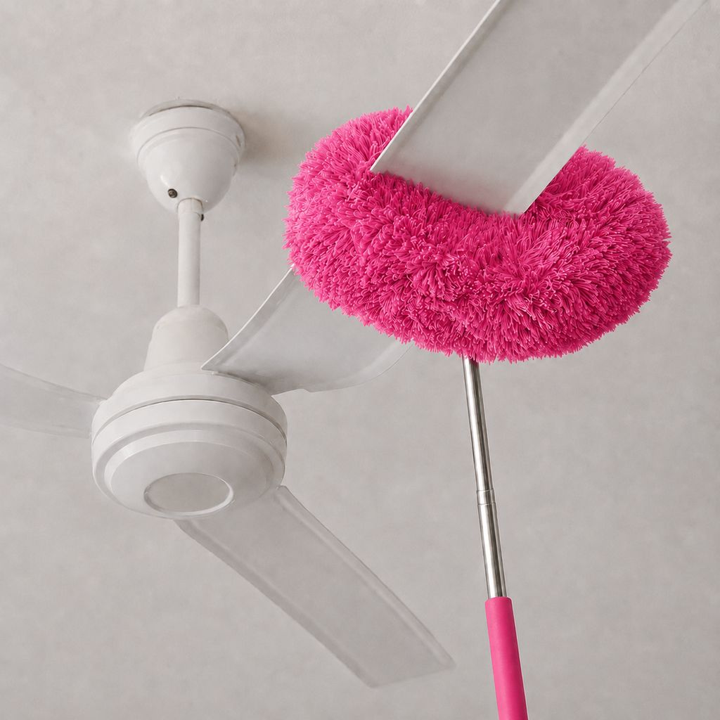 Lineva DustReach™ - Long-Handled Ceiling Fan Duster