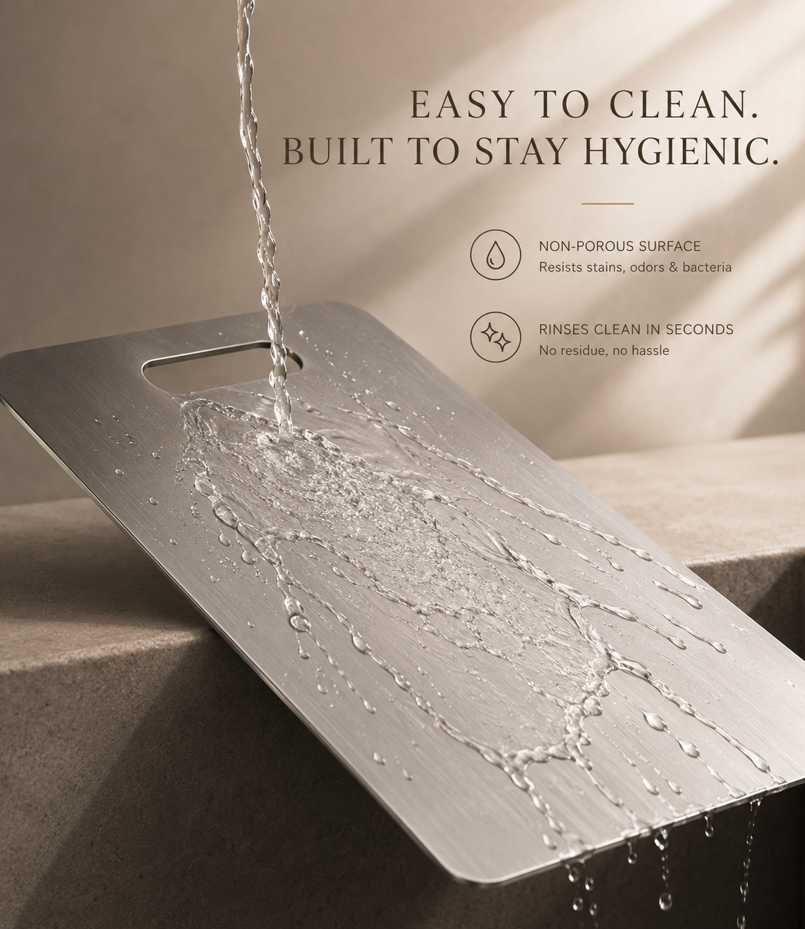 Lineva ProBoard™ - Stainless Steel Kitchen Cutting Board