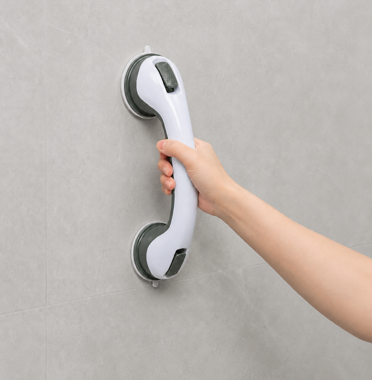 Lineva SafeGrip™ - Suction Bathroom Grab Bar