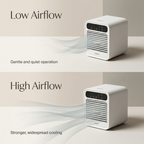 Lineva CoolBreeze™ - Rechargeable Mini Air Cooler
